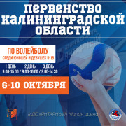 Первенство Калининградской области по волейболу U-18