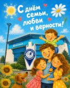 С днем семьи,любви и верности!