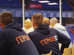 Во дворец спорта «Янтарный» приехали участники программы «Герои 39»