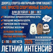 «Не просто спортивные сборы!» 2025