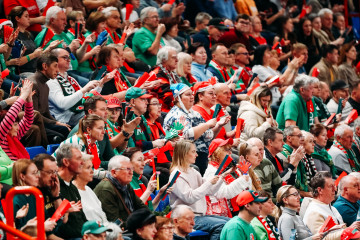 Атмосфера во Дворце спорта «Янтарный»