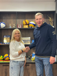 Дворец спорта «Янтарный» посетил олимпийский чемпион, двукратный чемпион Европы и заслуженный мастер спорта России Сергей Гранкин