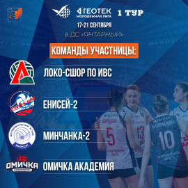 1 тур чемпионата «Геотек» Молодёжная лига!