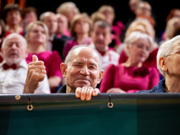 Новогодний бал программы "Балтийское долголетие"