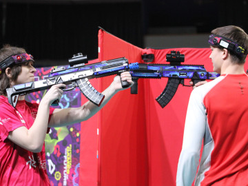 Состоялись полуфинальные игры «Триатлона будущего» по дисциплине «тактический бой»