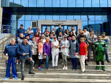 Поддержали акцию "Всероссийский Субботник"