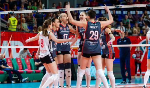 1/2 финала Чемпионата России по волейболу