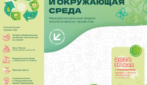 Межрегиональный форум экологических проектов "Мой стиль жизни и окружающая среда"