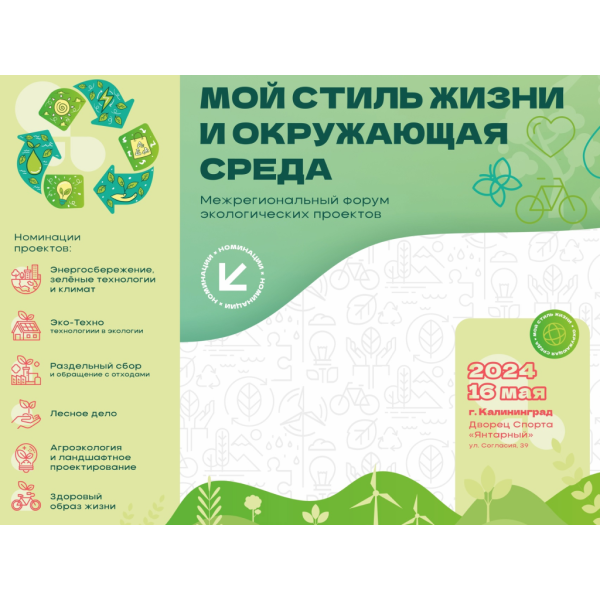 Межрегиональный форум экологических проектов "Мой стиль жизни и окружающая среда"