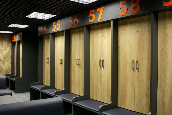 Раздевалки повышенной комфортности