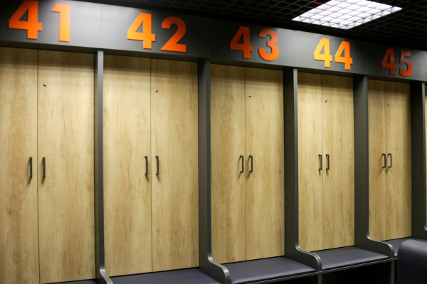 Раздевалки повышенной комфортности